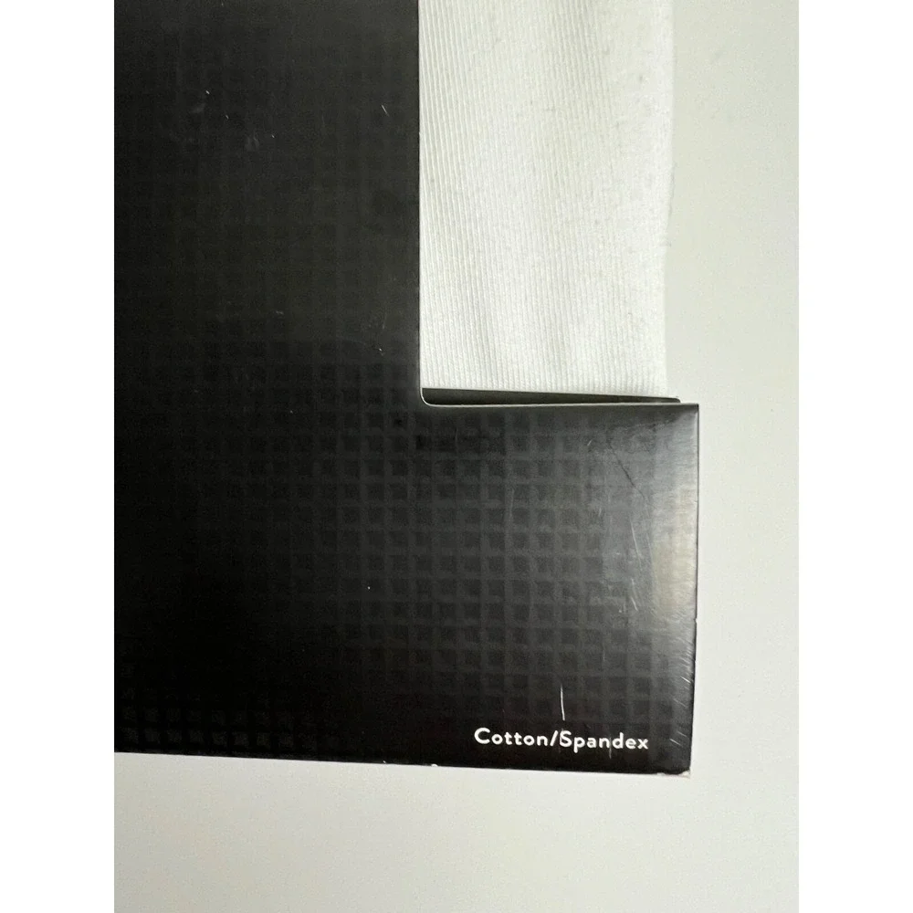 Hanes Mens Crews 3 Pack Undershirt Sz Med Premium Black Label Crewneck White A4